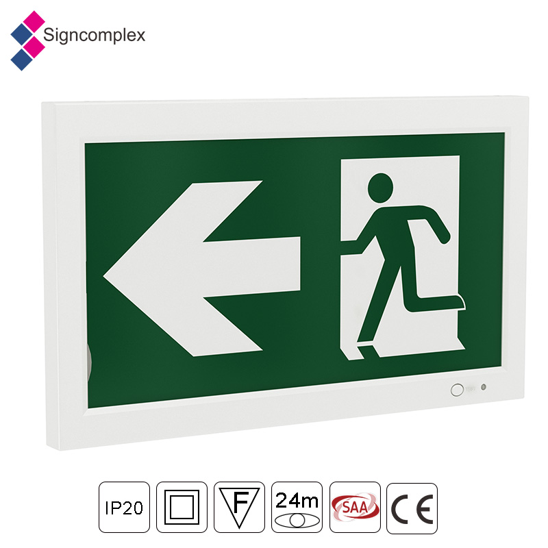 Led emergency warning exit signs,led exit light fixtures