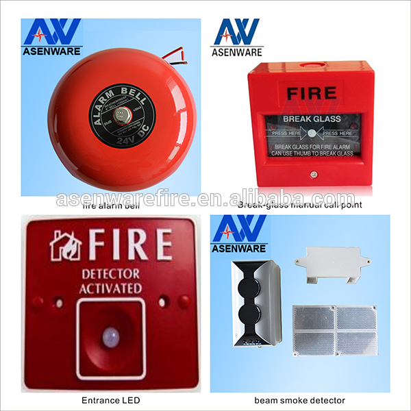 2-Wire Bus System 32 zone Conventional Fire Alarm Control Panel AW-CFP2166-32