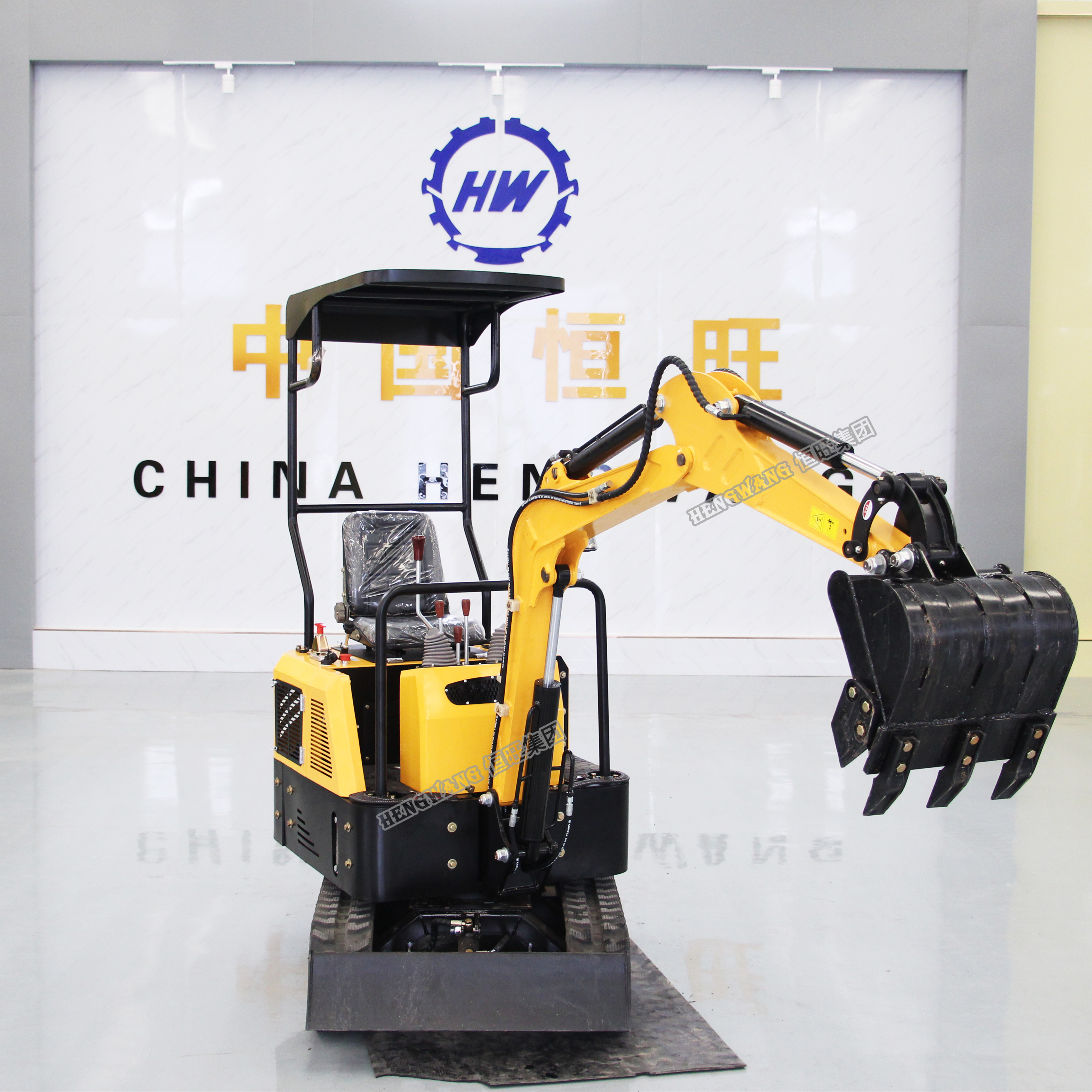 Europe Hot Selling 1.3 ton mini excavator for sale