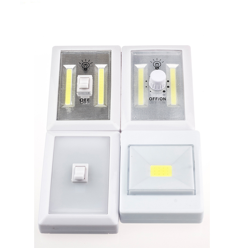 Emergency light 8 LED wireless cabinet switch light with cheap battery AAA
