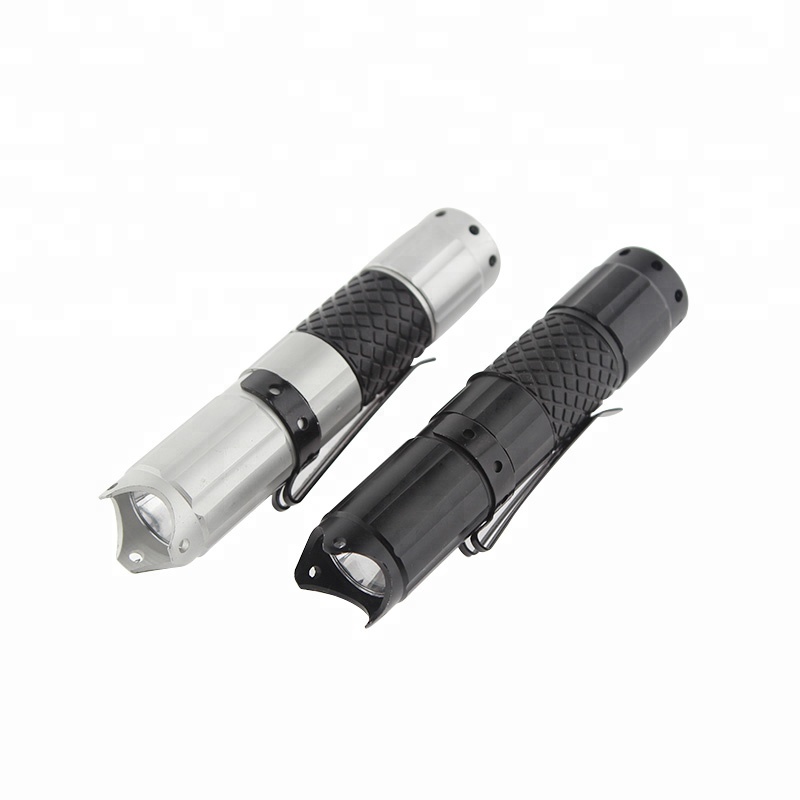 Stocks Aluminum Mini LED With AA Battery Flashlight