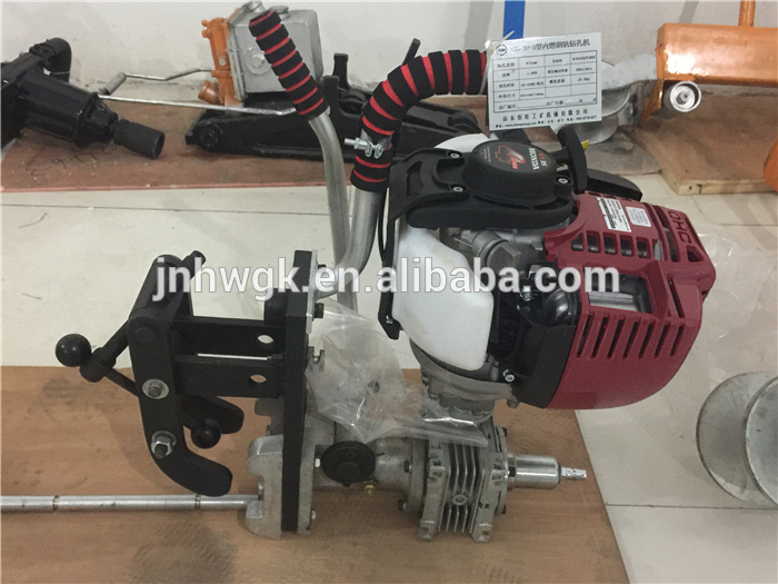 Gasoline Combustion Rail Drilling Machine For Railway Drilling
