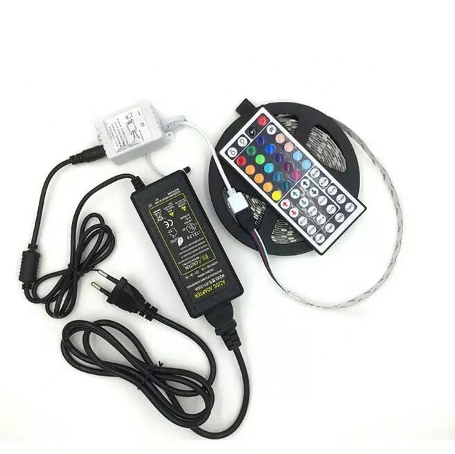HOT SALE Led Strip 2835 RGB Strip Full Set With 24 Key Or 44 Key IR Remote Control