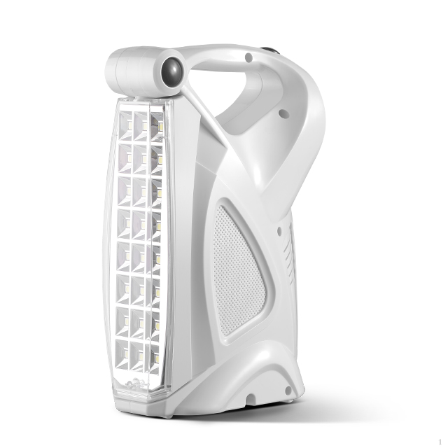 Eveready rechargeable portable light with spotlight