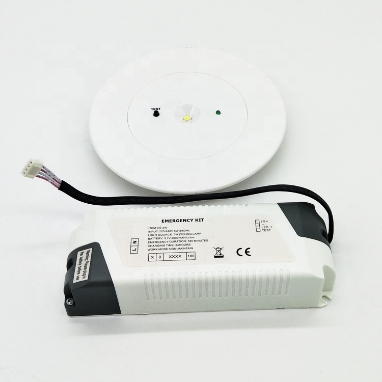 LED downlight battery backup led emergency light