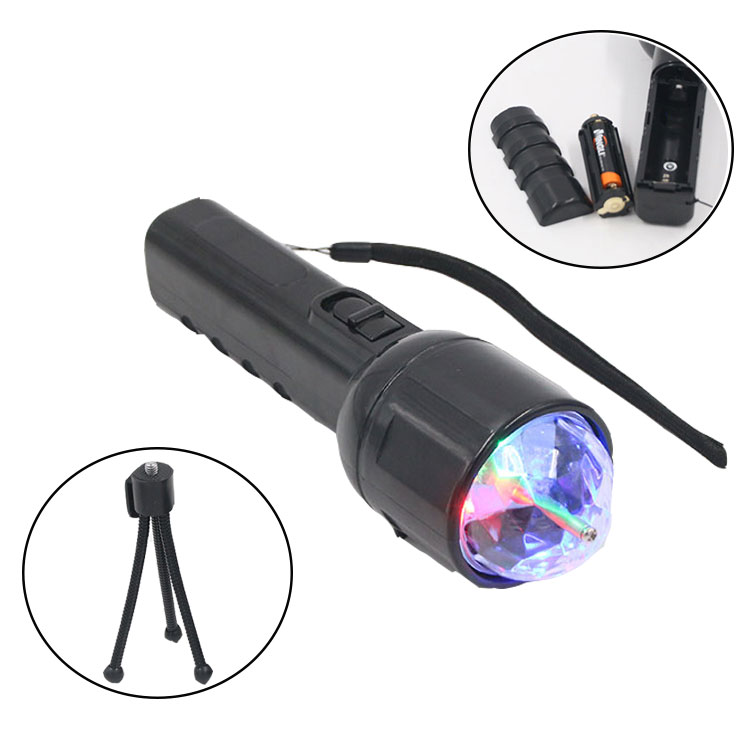 Handheld Led Stage Light Crystal Magic Ball Xmas Party Laser Light