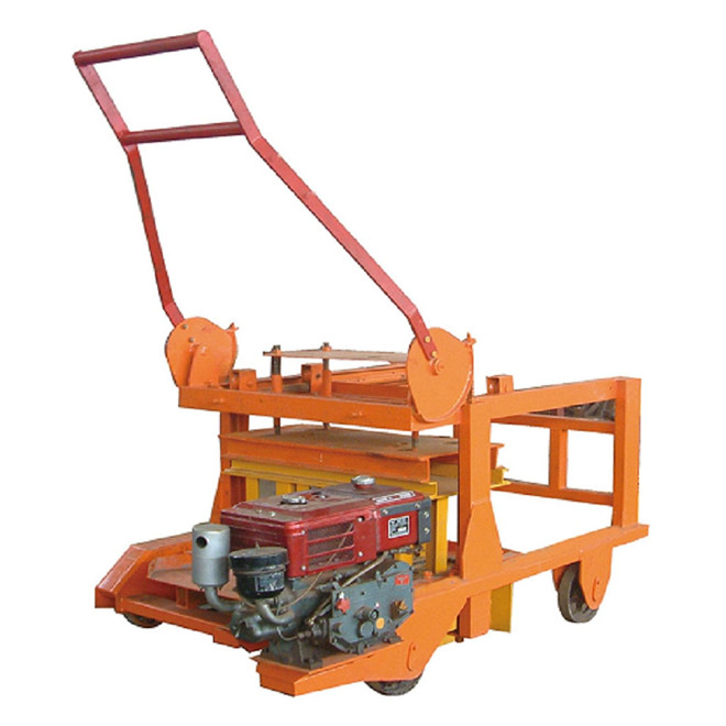 Low cost small soil brick making machine