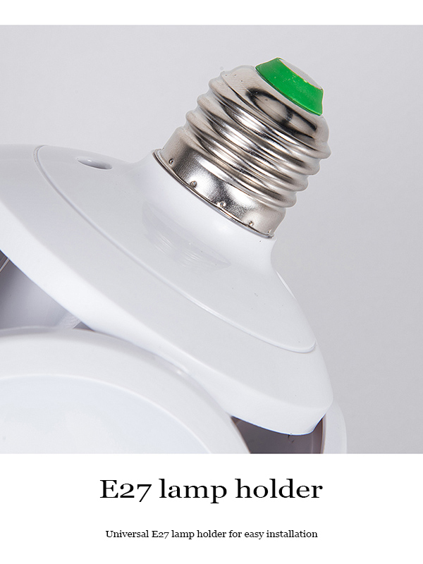 Hot practical 33W LED E27 Garage Lamp Household Durable Energy Saving Lamp Work Lights Home Lamp Folding Led bulb