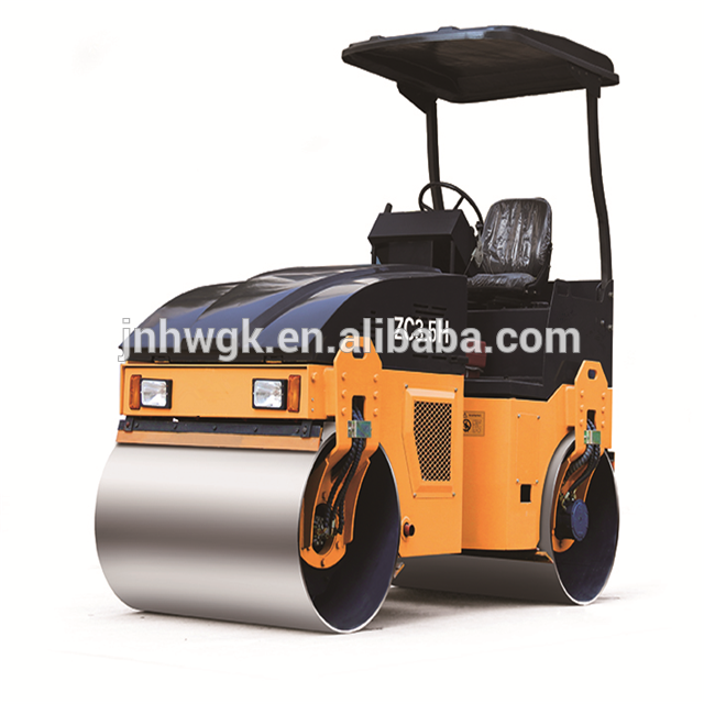 Hydraulic ride on 6 ton vibratory road roller for sale