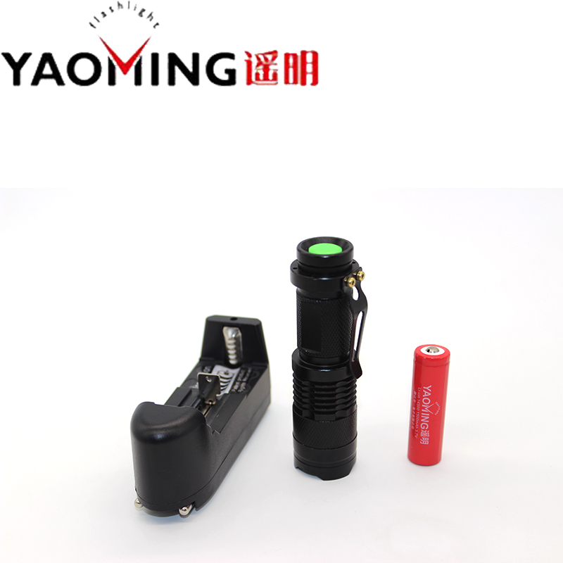 Yaoming Mini Tactical Torch Light Led Aluminum Flashlight