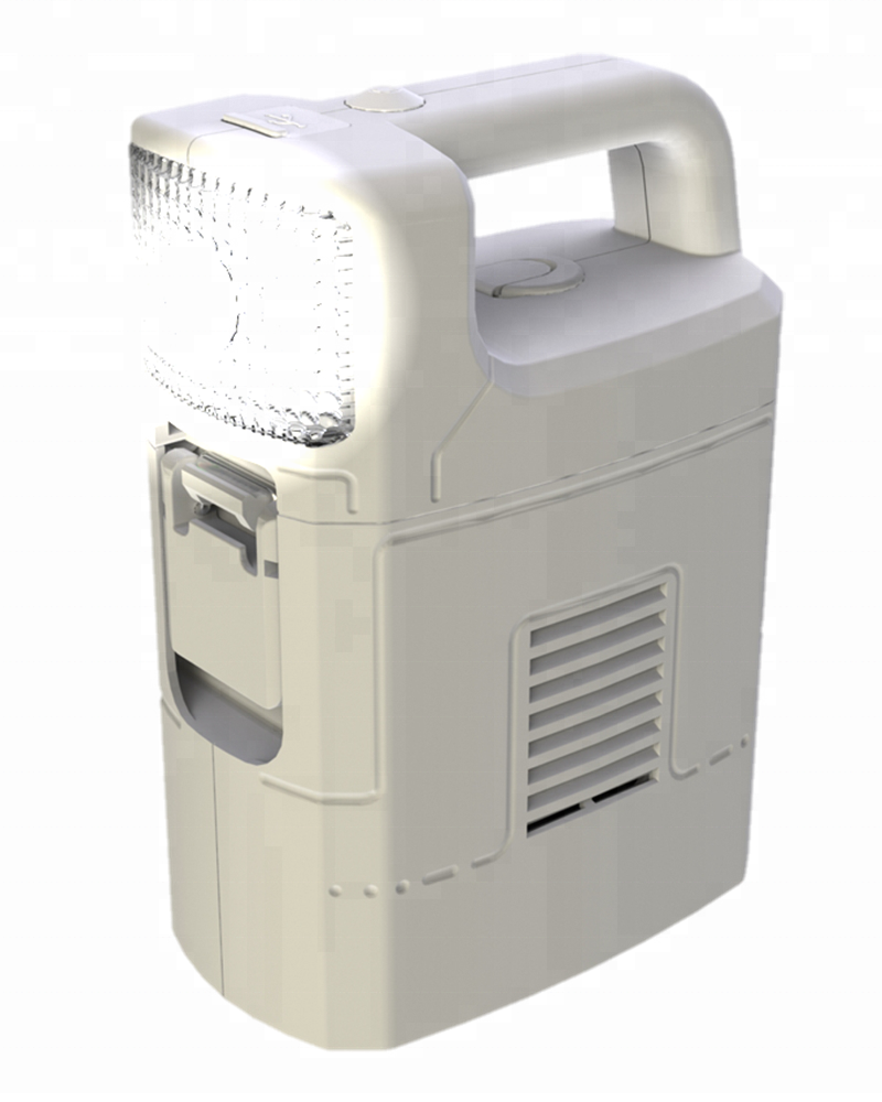 Hot Selling Outdoor Portable Salt Water Activated Emergency Light White Camping Led Lantern