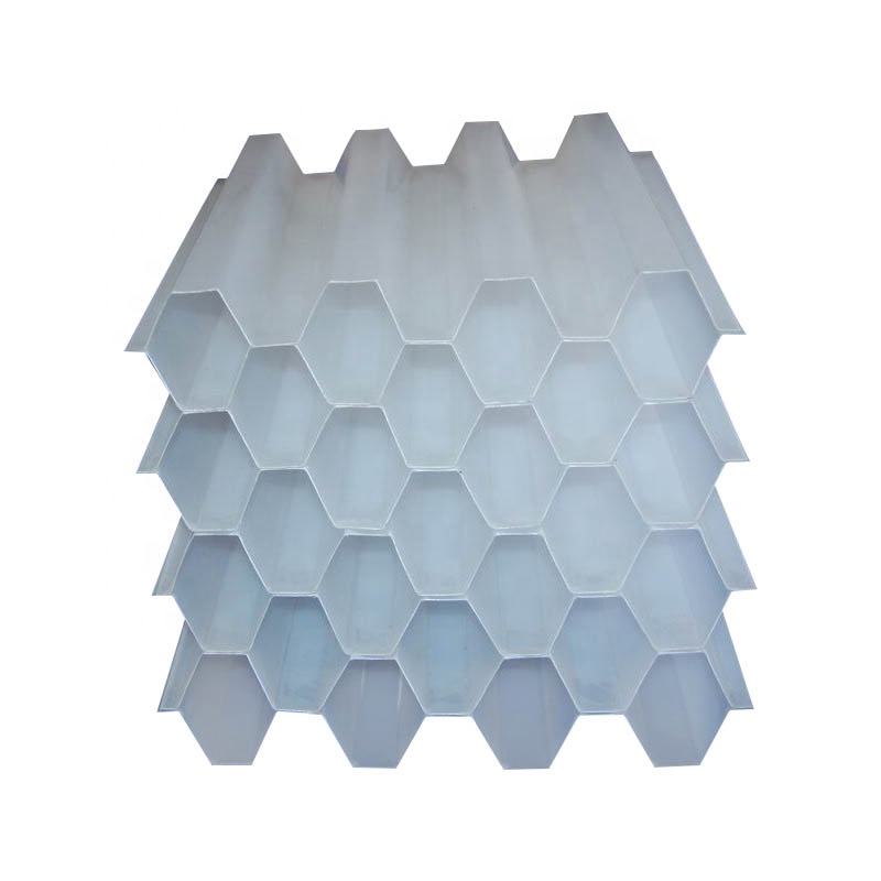 Wholesale Hexagonal Honeycomb Packing Plastic Tube Settler