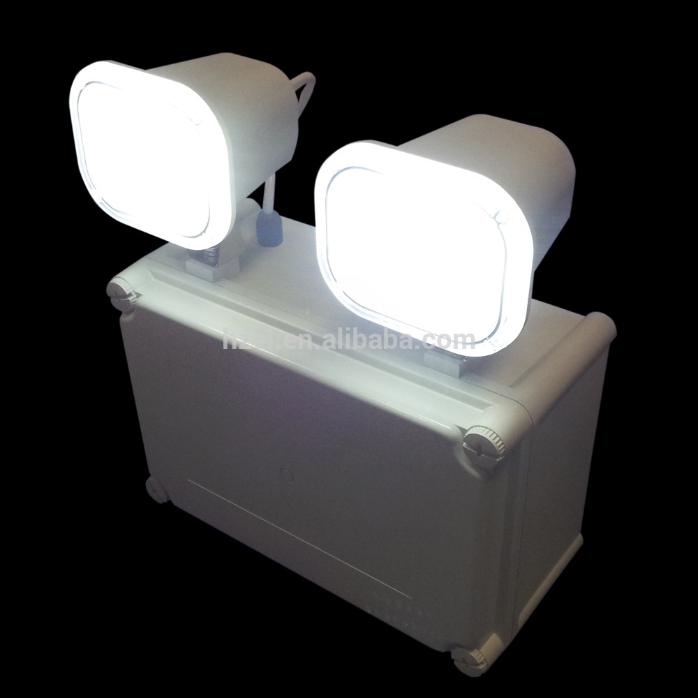 No-Maintained IP65 Emergency LED Twin Spot Lights, White Double Spot Emergency Light (TL084AN)