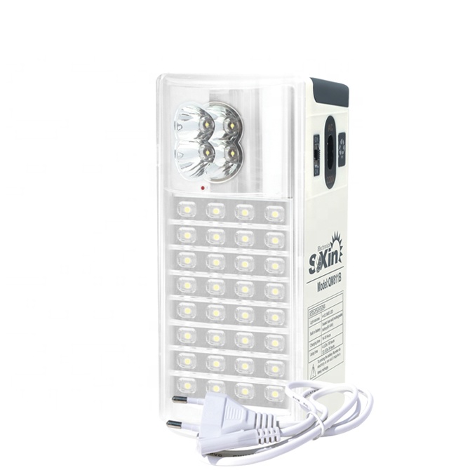 Wall mounted lantern portable rechargeable emergency light