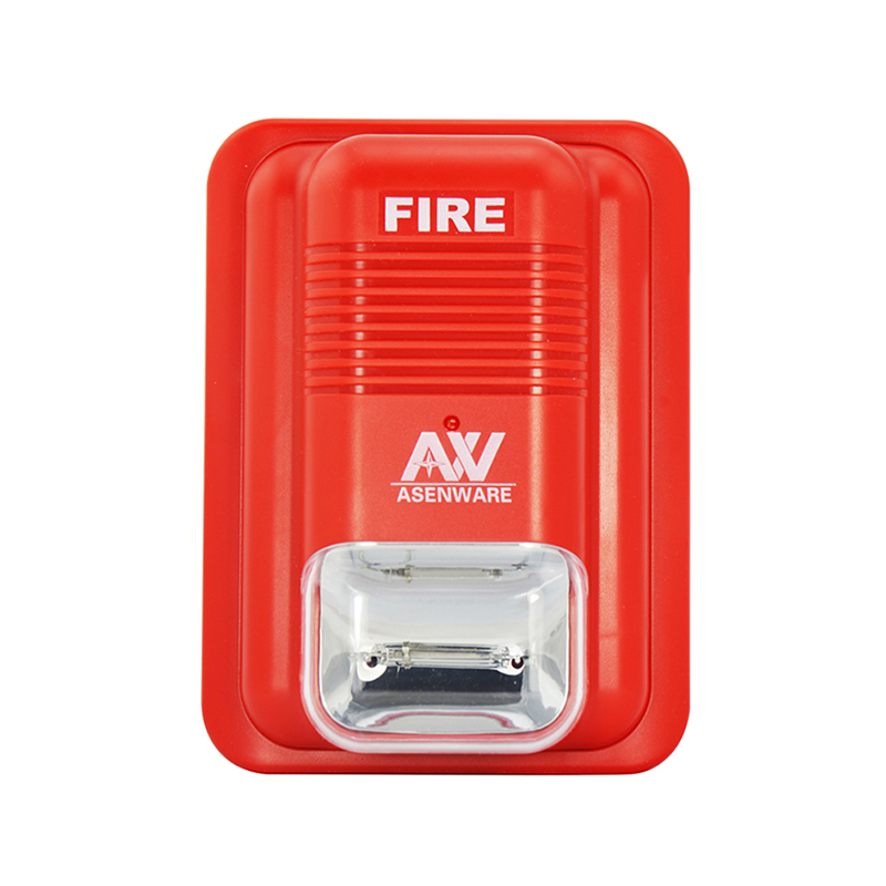 Red Fire Alarm Strobe Lights Security Safety