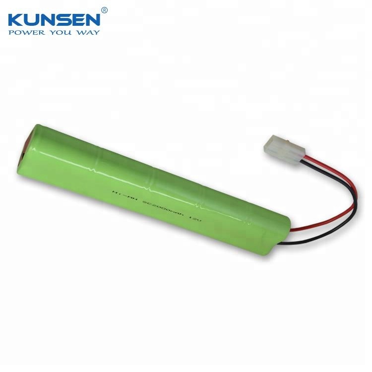 Hot sale 2000mah AA NI-MH battery pack 12V