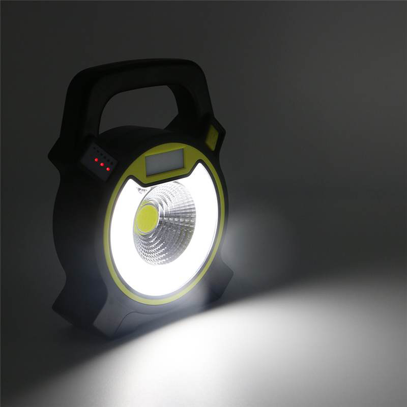 NEW USB Rechargeable 30W COB LED Portable Flood Light Outdoor Garden Work Spot Lamp