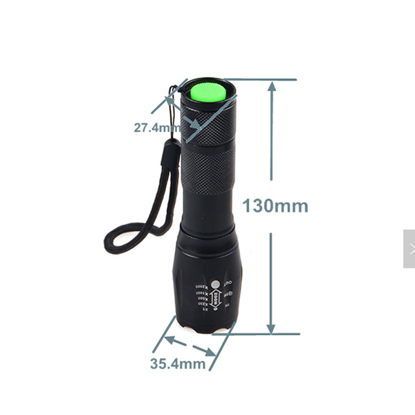 IPX66 rating 1000 lumenT6 led rechargeable bike light for Safe Cycling