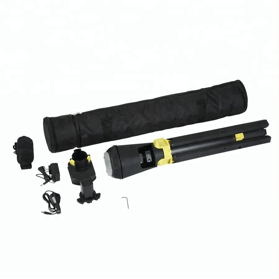 portable army light with battery, led remote area work light rechargeable military portable lighting tower