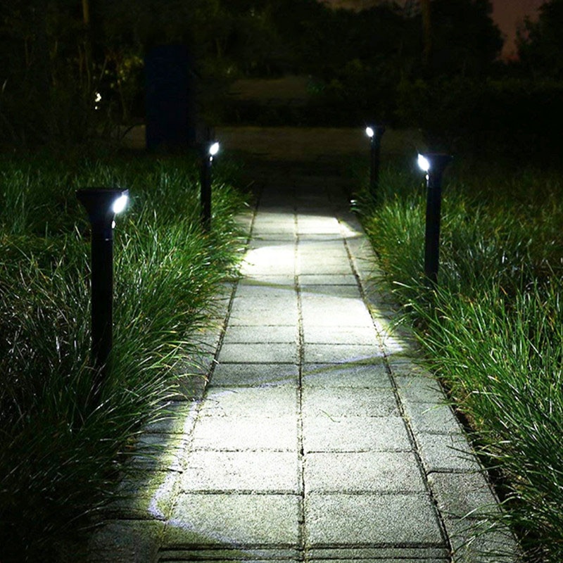 Original Manufacturer Factory Modern Solar Walkway Light Decorative Courtyard Wall Lamp Solar Outdoor Path Stake Post Light