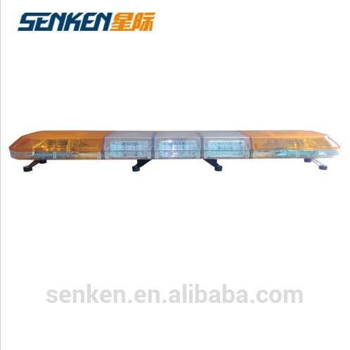 Quality aualified amber 1200mm led lightbar warning light for ambulance and policing car