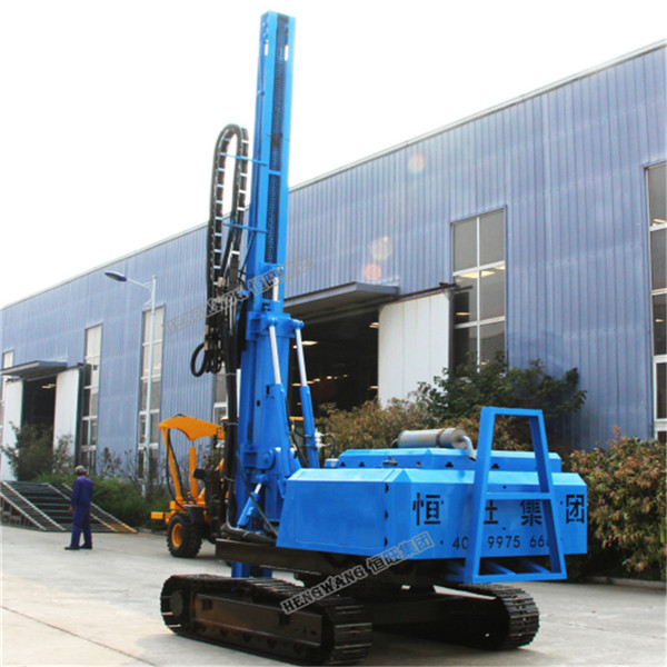 3m length pile use Electric Photovoltaic helical Pile Driver