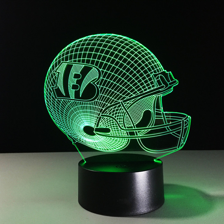 Philadelphia Eagles NFL series 7 Color changing custom illusion 3D LED lamp