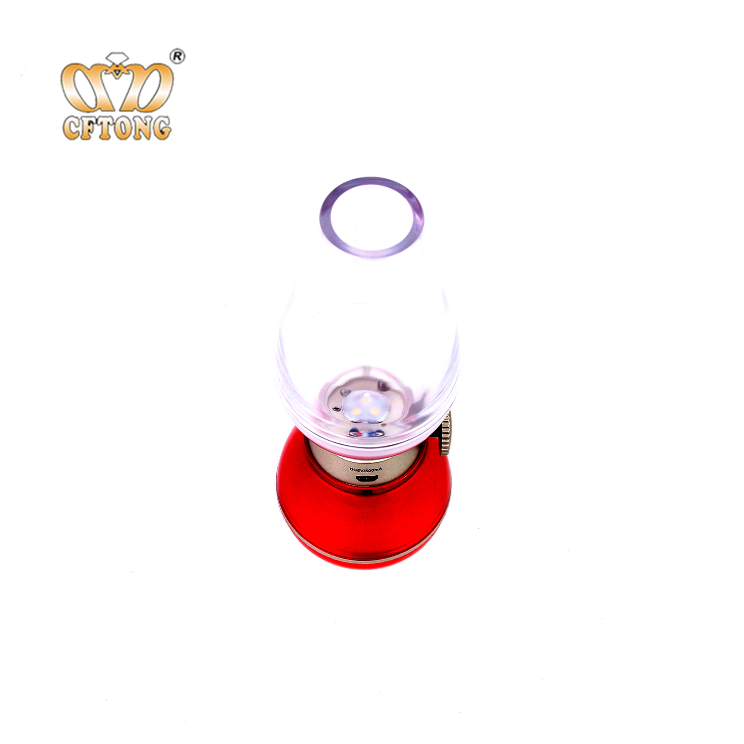 3LED High-brightness adjustable outdoor emergency blow-out camping lamp