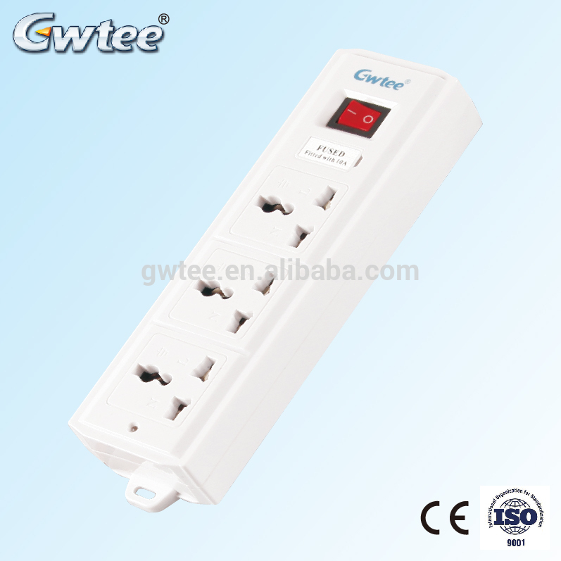 Innovative products for sell Gwtee multiple outlets strip extension socket