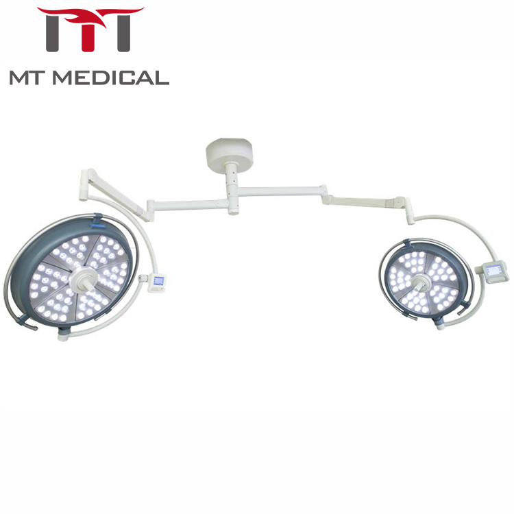 surgical led operating light ceiling hospital operating lamp with double heads