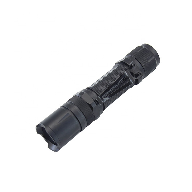 High Bright 10W  L2 18650 Rechargeable Tactical Flashlight With Pen Clip