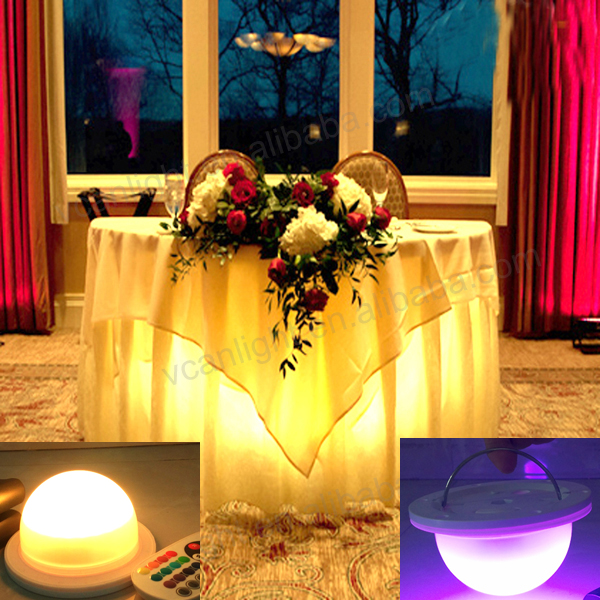 2019 New Battery Operated Color Changing Led Lights Under Table Light