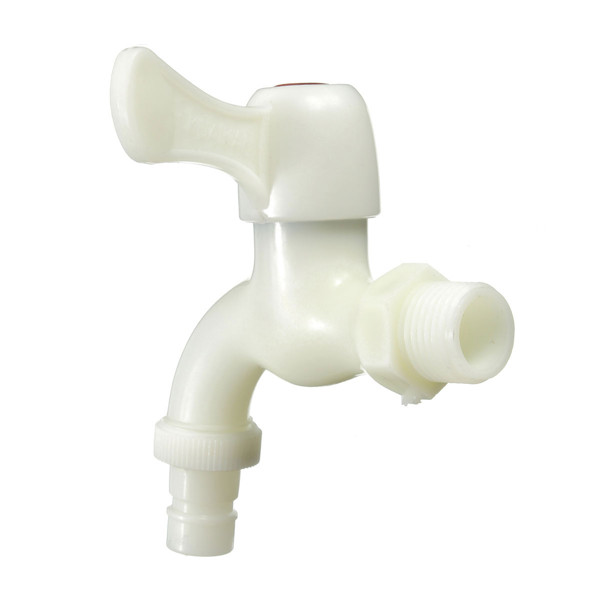 Best Promotion!!11mm Outlet Plastic Off White Male Thread Water Tap Faucet Garden Kitchen Sink Lowest Price