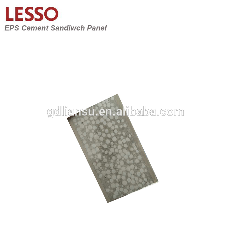 Save energy thermal insulation 120mm eps cement sandwich panels price with attemperation