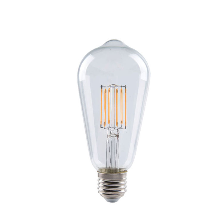 ST64 4W Vintage LED Bulb, 360 Degree Edison Style Filament Bulb