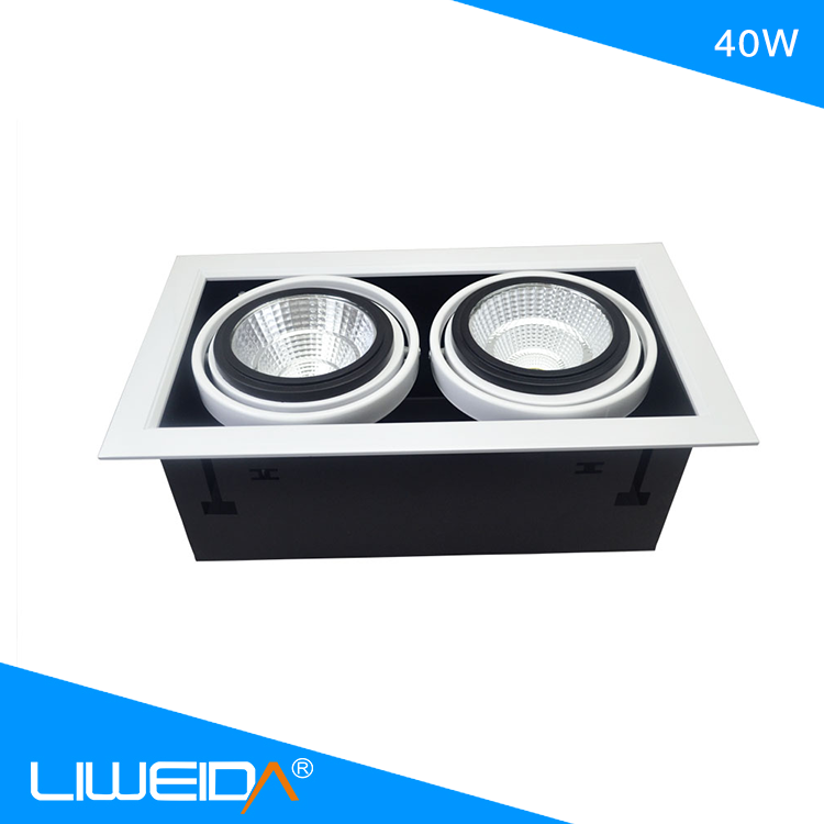 Innovative Design 30w 3000k 4000k 5000k Recessed square led downlight