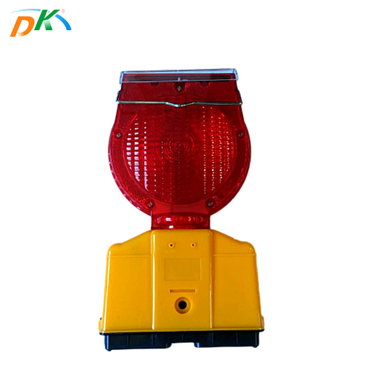 Solar  traffic safety warning barricade flashing light bar solar led  light