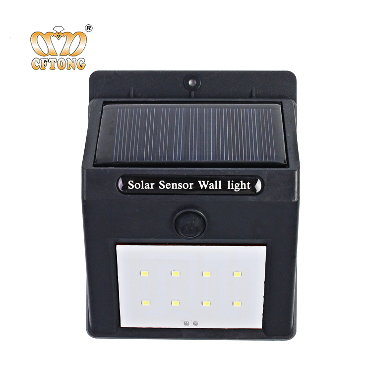 Outdoor 8LED PIR Solar Powered LED Light Sensor Solar LED Light