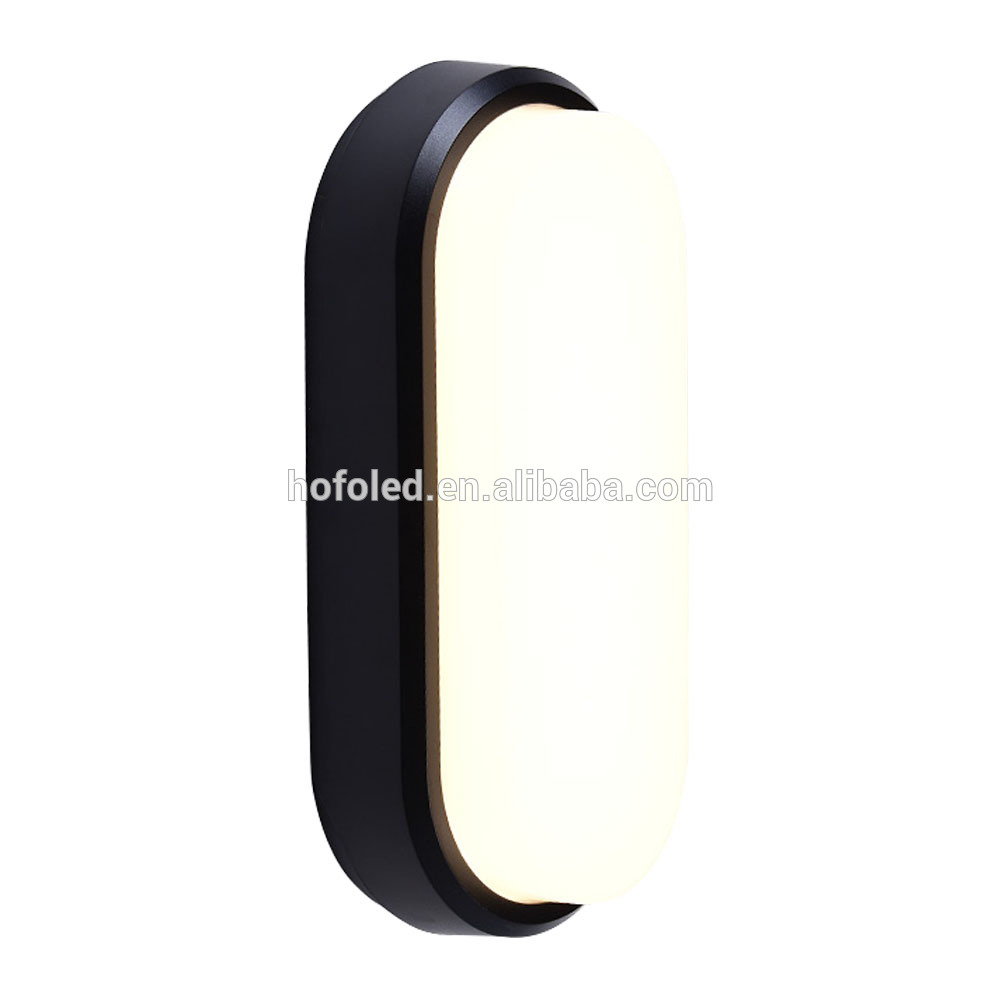 230mm 10W 12W plastic body Ellipse oval bulkhead pc