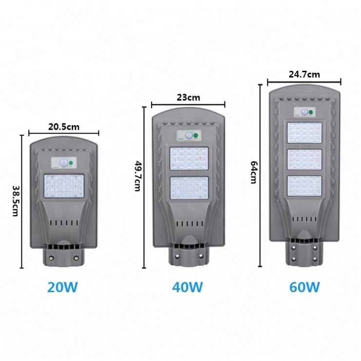 Factory Direct 100W 30W Solar Led Street Light Price List