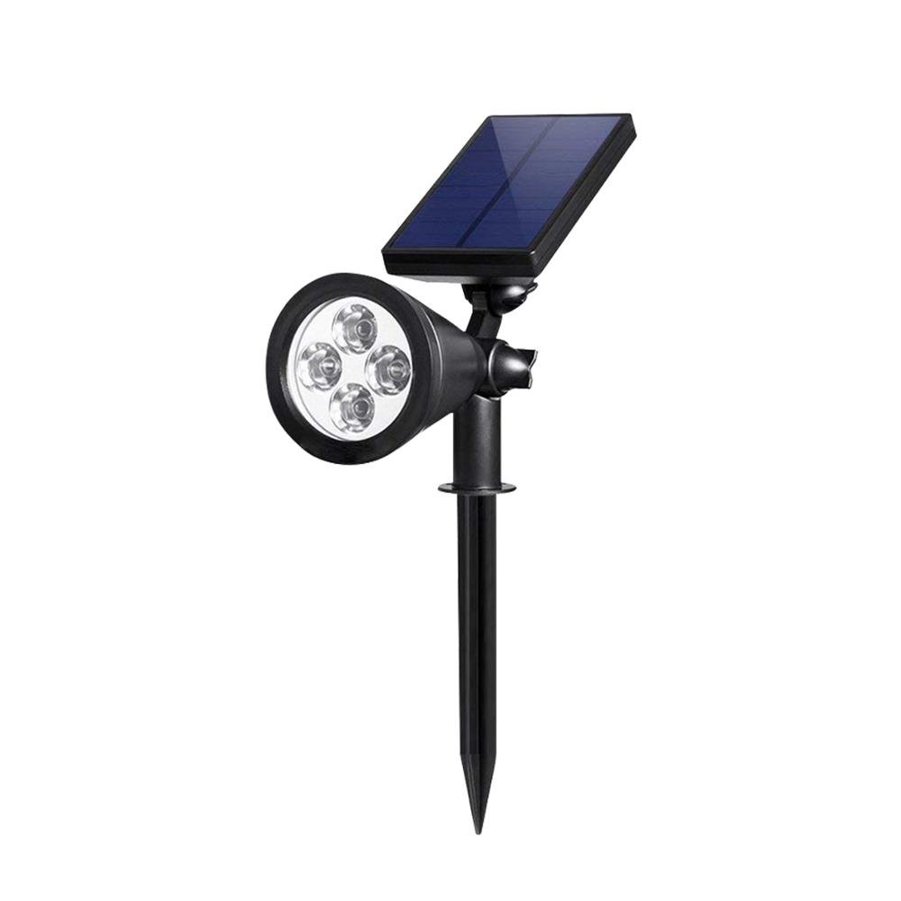 2-in-1 Waterproof Security Lighting XLTD-P6002 angle adjustable wall lamp landscape lamp dual-purpose 4 LED solar spotlight