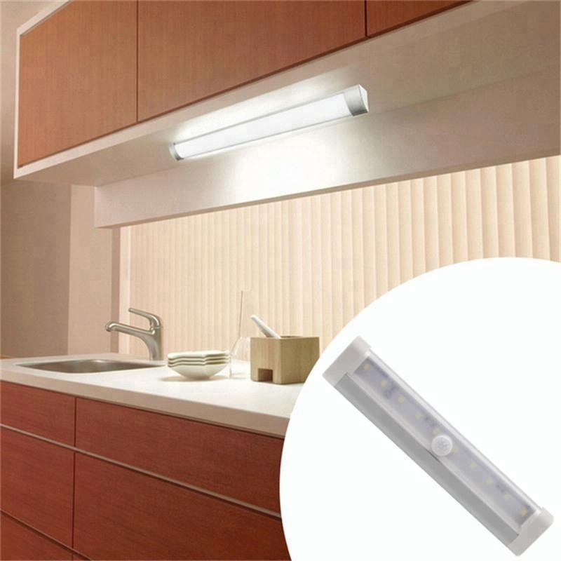 10 LED Wireless PIR Auto Motion Sensor Light Intelligent Portable infrared Induction Lamp Night