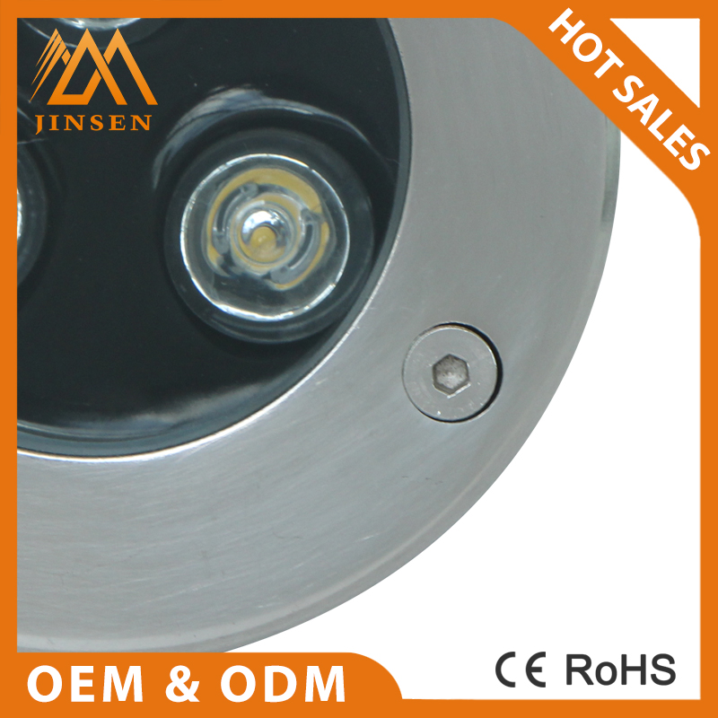 China supplier Stainless steel led underground lighting IP67 3W