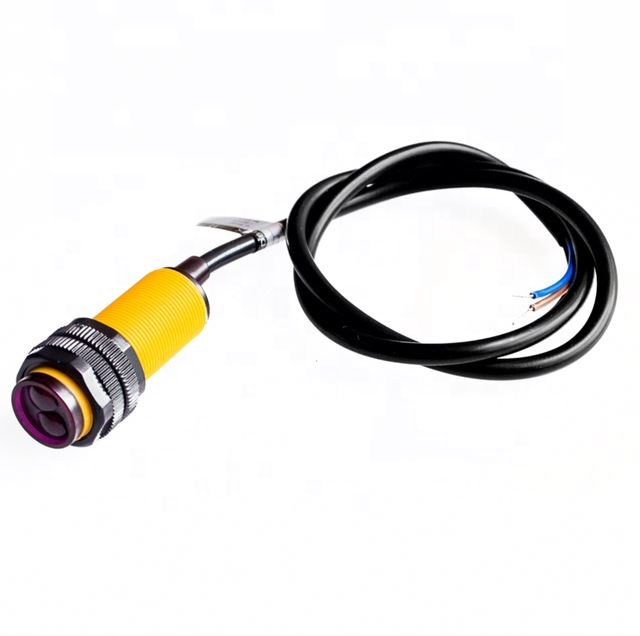 Smart car robot E18-D80NK infrared obstacle avoidance sensor proximity switch 3-80cm adjustable