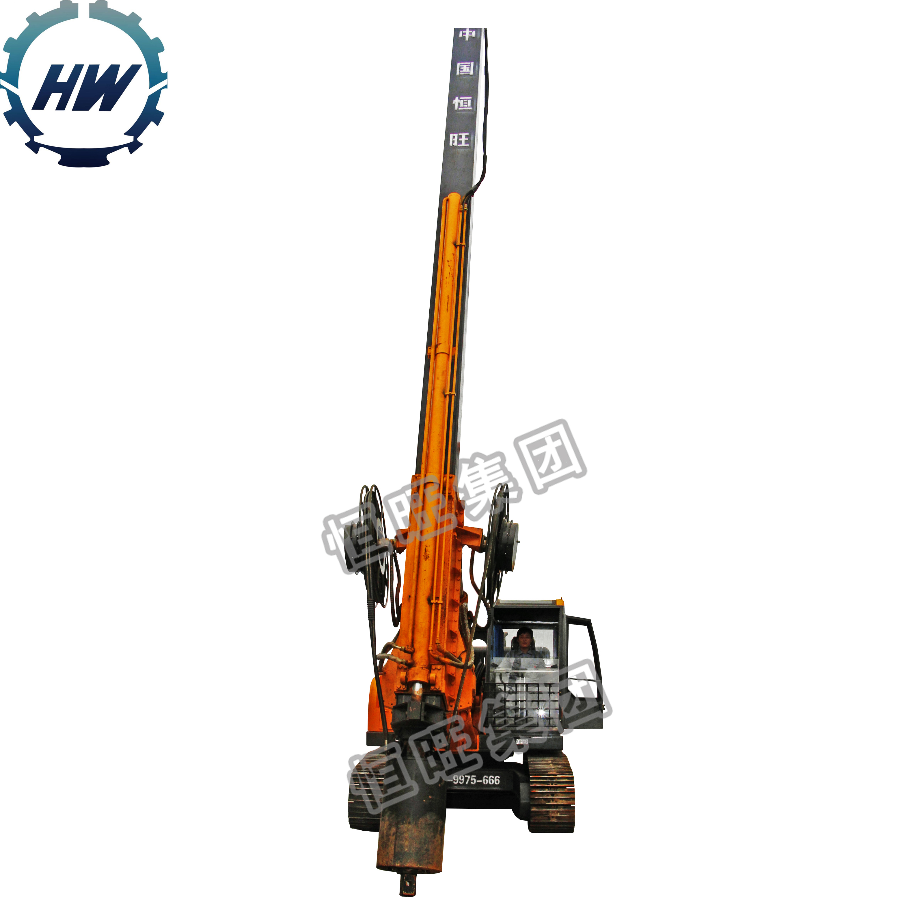 Water Well Drill Machine Crawler Rotary Drilling Rig