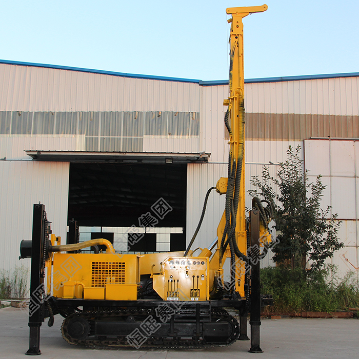 Factory  air compressor pneumatic 500m water well drilling rig price