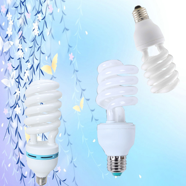 Cheap 20w 23w 32w Energy Saving Light 6000H 8000H CFL lamp Half spiral energy saving light bulb