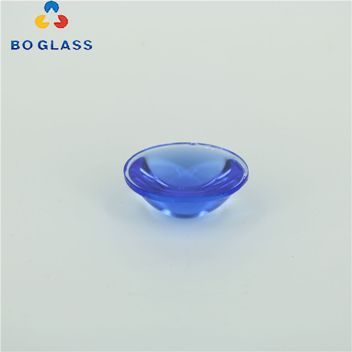 Newest Design Pressed LED Round Glass Lens For Lighting