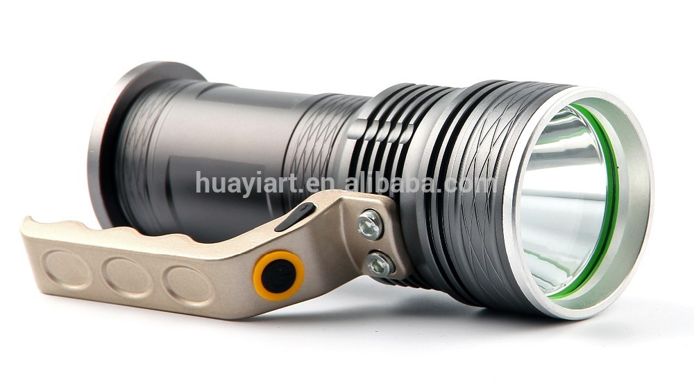 LED Portable Super Bright Searchlight Handheld Rechargeable Torch Waterproof Flashlights