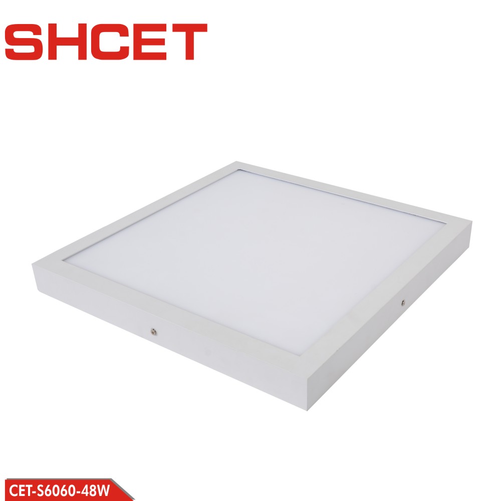 CET-S6060 48W 600x600 square surface led flat panel light